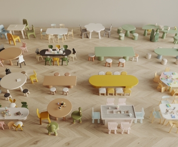 Modern Children's Table/chair-ID:112946991