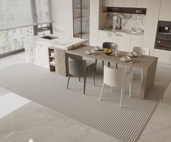 Modern Dining Table And Chairs-ID:515083073