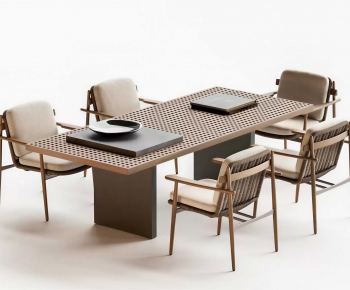 Modern Dining Table And Chairs-ID:353755954
