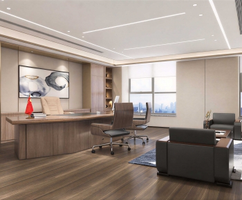 Modern Manager's Office-ID:748667005