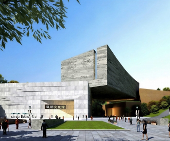 Modern Building Appearance-ID:121535068