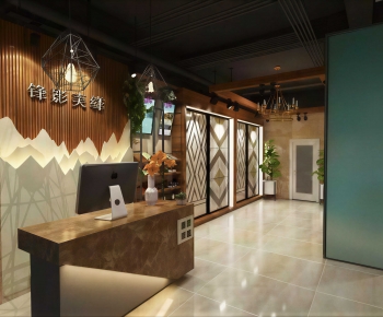 Modern Office Reception Desk-ID:277240047