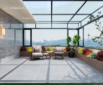 Modern Balcony-ID:429348934
