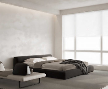 Wabi-sabi Style Bedroom-ID:900851012