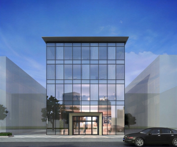 Modern Building Appearance-ID:856283908