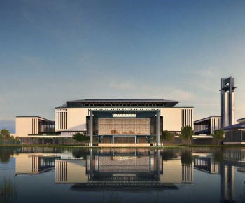 Modern Building Appearance-ID:264754063