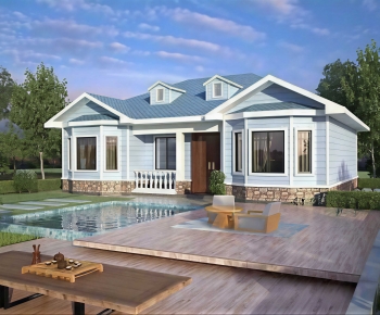 Modern Villa Appearance-ID:177795894