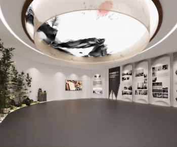 New Chinese Style Exhibition Hall-ID:170191059