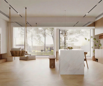Modern A Living Room-ID:741252901