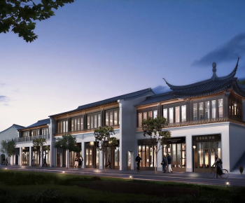 New Chinese Style Residential Building-ID:287019017