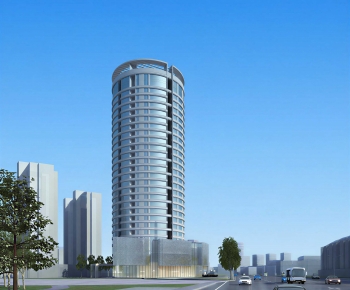 Modern Building Appearance-ID:883982905