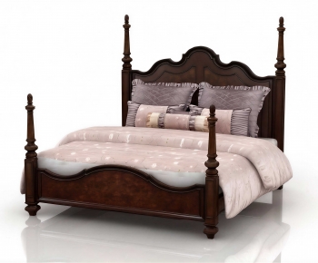 American Style Double Bed-ID:428693069