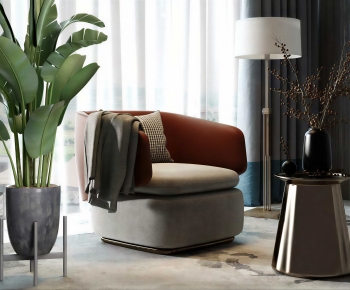 Modern Single Sofa-ID:118841893