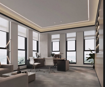 Modern Manager's Office-ID:612827061