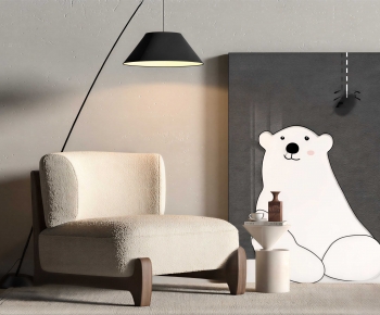 Modern Single Sofa-ID:550179579