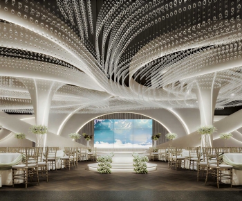 Modern Banquet Hall-ID:832302098