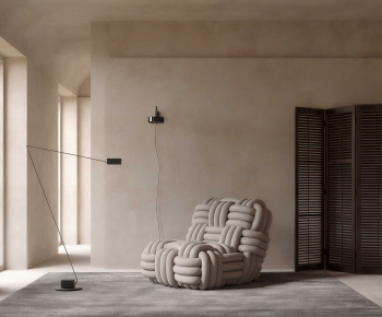 Modern Single Sofa-ID:755634079