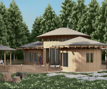Modern Building Appearance-ID:551829105