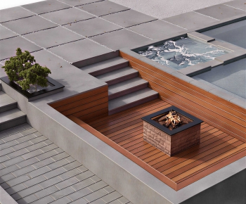 Modern Courtyard/landscape-ID:561306952