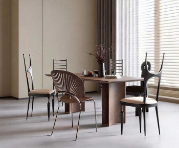 Modern Dining Table And Chairs-ID:936446911