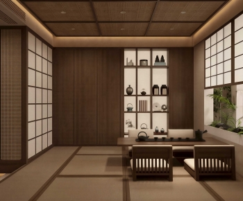 New Chinese Style Tea House-ID:112777953