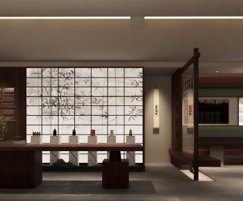 New Chinese Style Teahouse Tea House-ID:558713919