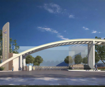 Modern Building Component-ID:982561183