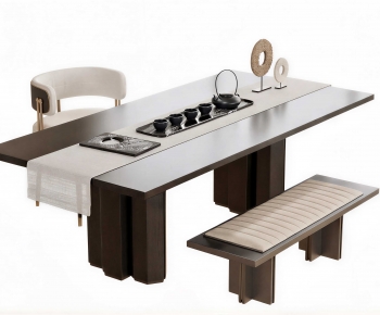 Modern New Chinese Style Tea Tables And Chairs-ID:316850907