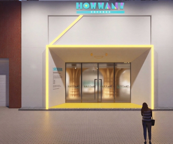 Modern Facade Element-ID:340523966