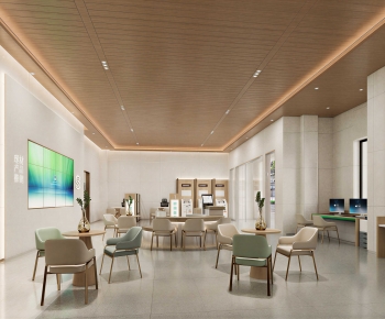 Modern Office Reception Desk-ID:912225014