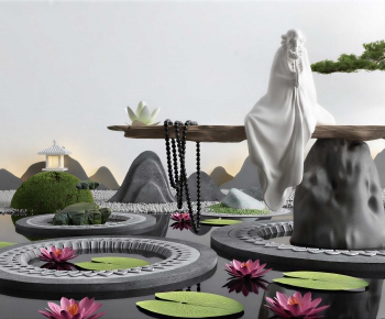 Modern Garden Landscape-ID:753470908
