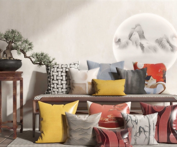 New Chinese Style Pillow-ID:109596977