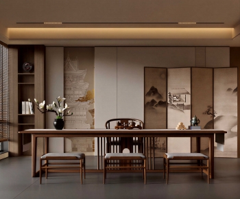 New Chinese Style Tea House-ID:407808074