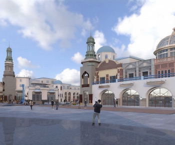 European Style Building Appearance-ID:993757968
