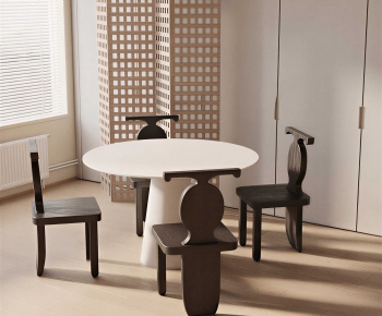 Modern Dining Table And Chairs-ID:106462008