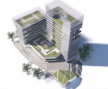 Modern Building Appearance-ID:101701978