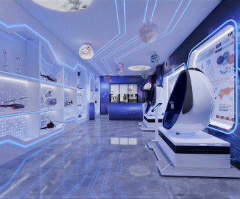 Modern Exhibition Hall-ID:167028966