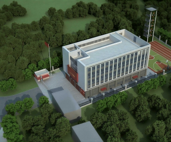 Modern Architectural Bird's-eye View Planning-ID:603954088