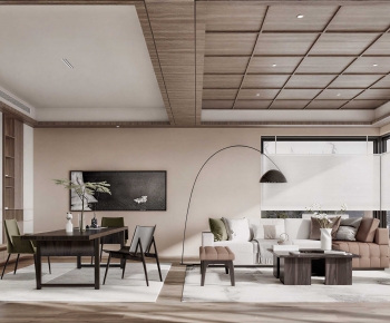 Modern A Living Room-ID:753256081