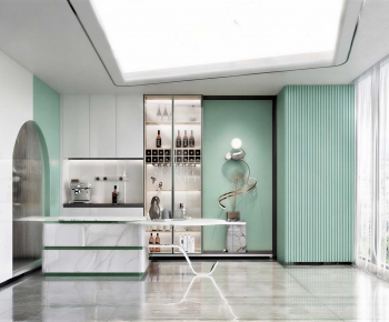 Modern Office Tea Room-ID:558008917