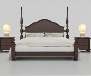 American Style Double Bed-ID:798871042