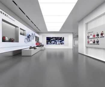 Modern Exhibition Hall-ID:307245027