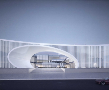 Modern Building Appearance-ID:434983975
