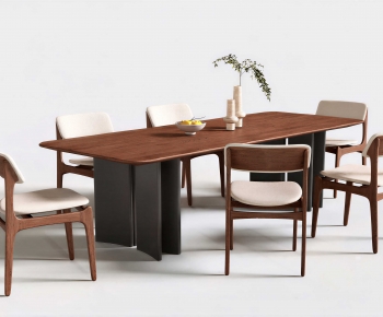 Modern Dining Table And Chairs-ID:891790411