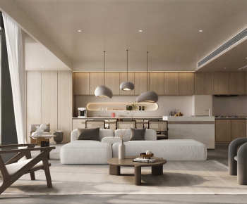 New Chinese Style A Living Room-ID:227272996
