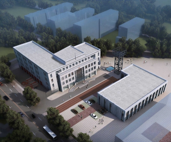 Modern Building Appearance-ID:301346061