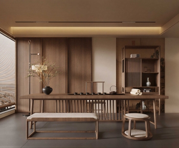 New Chinese Style Tea House-ID:924391985