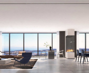 Modern A Living Room-ID:842091087