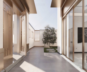 Modern Hallway-ID:448862089