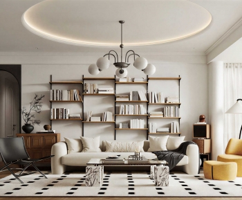 French Style A Living Room-ID:345771073